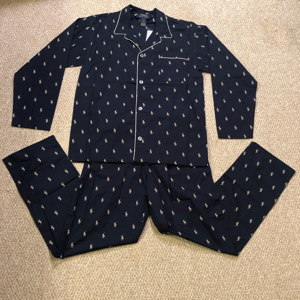 Polo Patterned men’s pajamas All Over Polo Player